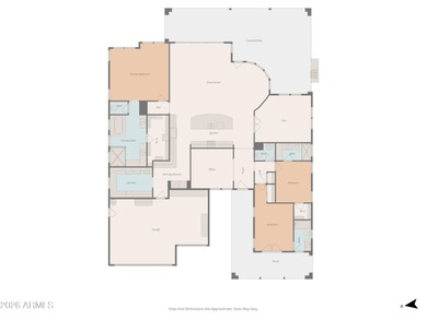 Tucked away on a quiet cul-de-sac in the sought-after Trilogy at on Vista Verde Golf Course in Arizona - for sale on GolfHomes.com, golf home, golf lot