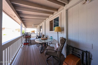 This charming 2-bedroom, 2-bath home is located in the highly on Paradise Peak Golf Course in Arizona - for sale on GolfHomes.com, golf home, golf lot