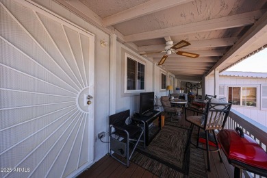This charming 2-bedroom, 2-bath home is located in the highly on Paradise Peak Golf Course in Arizona - for sale on GolfHomes.com, golf home, golf lot
