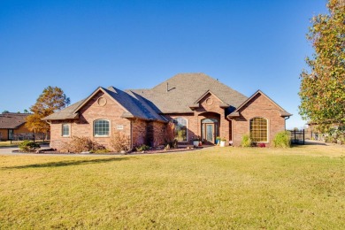 Welcome to this stunning 3,013 +/- sq. ft. custom-built, one on Pheasant Run in Oklahoma - for sale on GolfHomes.com, golf home, golf lot