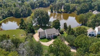 WATERFRONT PROPERTY. This exceptional colonial-style residence on Fort Lee Cardinal Golf Course in Virginia - for sale on GolfHomes.com, golf home, golf lot