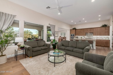 Highly upgraded and well-maintained Solaris model located on the on Tuscany Falls At Pebble Creek in Arizona - for sale on GolfHomes.com, golf home, golf lot