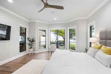Welcome home to a beautifully revived waterfront estate in gated on Pinnacle Golf and Boat Club in Texas - for sale on GolfHomes.com, golf home, golf lot
