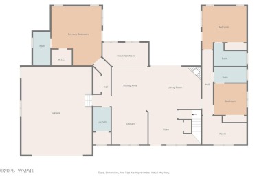 Spacious home in desirable Golf Community only 2 hours from on Pine Meadows Country Club in Arizona - for sale on GolfHomes.com, golf home, golf lot