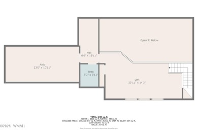 Spacious home in desirable Golf Community only 2 hours from on Pine Meadows Country Club in Arizona - for sale on GolfHomes.com, golf home, golf lot