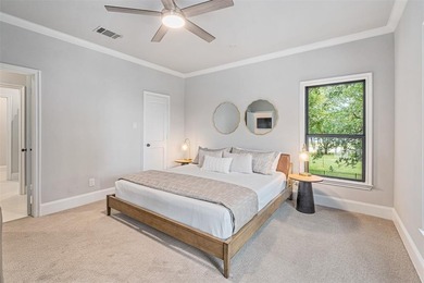 Welcome home to a beautifully revived waterfront estate in gated on Pinnacle Golf and Boat Club in Texas - for sale on GolfHomes.com, golf home, golf lot