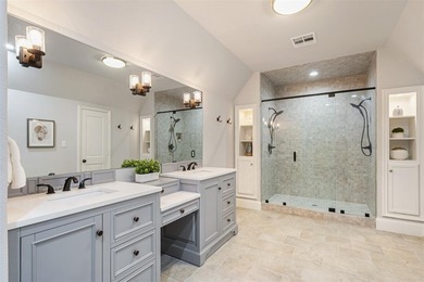 Welcome home to a beautifully revived waterfront estate in gated on Pinnacle Golf and Boat Club in Texas - for sale on GolfHomes.com, golf home, golf lot