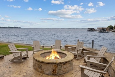 Welcome home to a beautifully revived waterfront estate in gated on Pinnacle Golf and Boat Club in Texas - for sale on GolfHomes.com, golf home, golf lot
