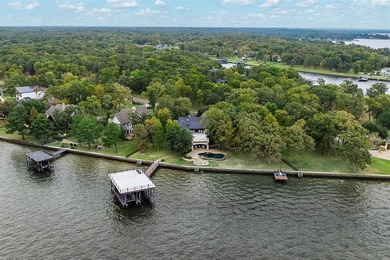 Welcome home to a beautifully revived waterfront estate in gated on Pinnacle Golf and Boat Club in Texas - for sale on GolfHomes.com, golf home, golf lot