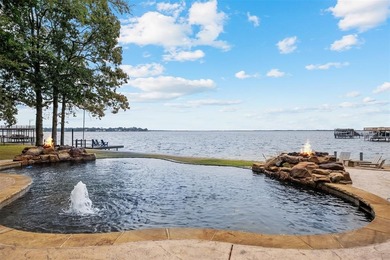 Welcome home to a beautifully revived waterfront estate in gated on Pinnacle Golf and Boat Club in Texas - for sale on GolfHomes.com, golf home, golf lot