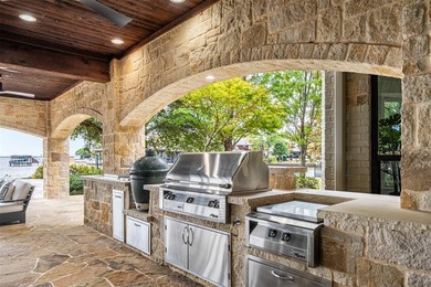 Welcome home to a beautifully revived waterfront estate in gated on Pinnacle Golf and Boat Club in Texas - for sale on GolfHomes.com, golf home, golf lot