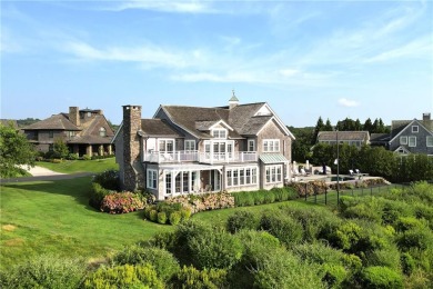 WATERFRONT  Nantucket Shingle Style beautifully sited to take on Carnegie Abbey Club in Rhode Island - for sale on GolfHomes.com, golf home, golf lot