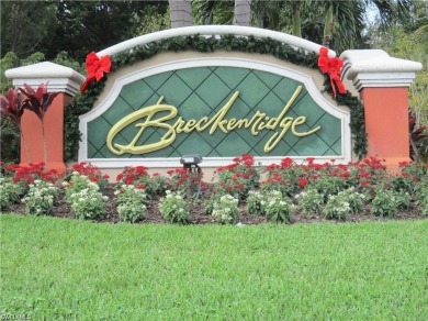 Absolutely stunning lake views from both the lanai and primary on Breckenridge Golf and Country Club in Florida - for sale on GolfHomes.com, golf home, golf lot