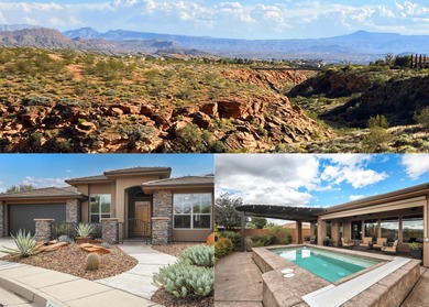 VIEWS from every window! This beautiful 3 bed + den Green Spring on Green Spring Country Club in Utah - for sale on GolfHomes.com, golf home, golf lot