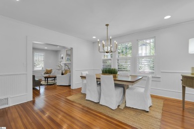 This fully renovated 4 bedroom, 2  1/2  bathroom bungalow blends on Greenville Country Club in South Carolina - for sale on GolfHomes.com, golf home, golf lot