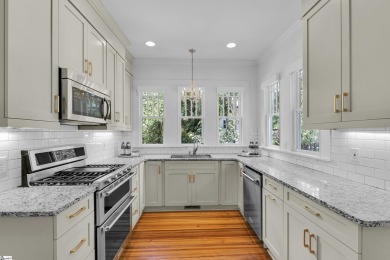 This fully renovated 4 bedroom, 2  1/2  bathroom bungalow blends on Greenville Country Club in South Carolina - for sale on GolfHomes.com, golf home, golf lot