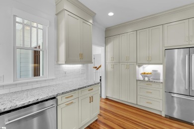 This fully renovated 4 bedroom, 2  1/2  bathroom bungalow blends on Greenville Country Club in South Carolina - for sale on GolfHomes.com, golf home, golf lot