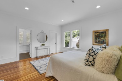 This fully renovated 4 bedroom, 2  1/2  bathroom bungalow blends on Greenville Country Club in South Carolina - for sale on GolfHomes.com, golf home, golf lot