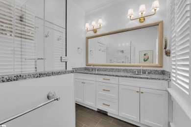 This fully renovated 4 bedroom, 2  1/2  bathroom bungalow blends on Greenville Country Club in South Carolina - for sale on GolfHomes.com, golf home, golf lot