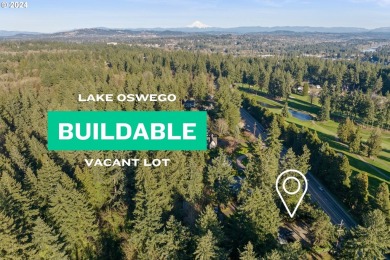 Discover an exceptional opportunity to build your dream home in on Oswego Lake Country Club in Oregon - for sale on GolfHomes.com, golf home, golf lot