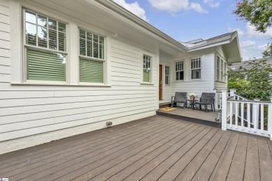 This fully renovated 4 bedroom, 2  1/2  bathroom bungalow blends on Greenville Country Club in South Carolina - for sale on GolfHomes.com, golf home, golf lot
