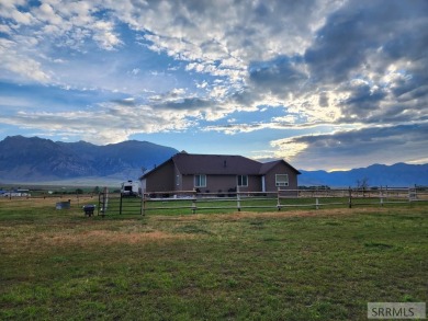 Dynamic views of the Lost River Ranger from this 2 ac ranchette on River Park Golf Course and RV Pk in Idaho - for sale on GolfHomes.com, golf home, golf lot