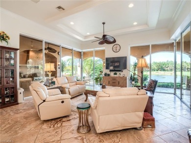 Gorgeous Kingon luxury home with high-end finishes, southern on Shadow Wood Country Club in Florida - for sale on GolfHomes.com, golf home, golf lot