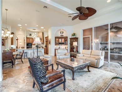 Gorgeous Kingon luxury home with high-end finishes, southern on Shadow Wood Country Club in Florida - for sale on GolfHomes.com, golf home, golf lot