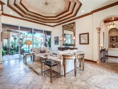 Gorgeous Kingon luxury home with high-end finishes, southern on Shadow Wood Country Club in Florida - for sale on GolfHomes.com, golf home, golf lot