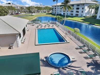 This corner 3rd-floor residence in Whitehall Condominium on  in Florida - for sale on GolfHomes.com, golf home, golf lot