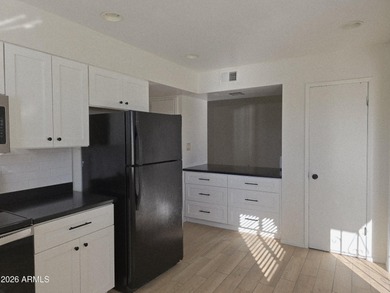 Panoramic golf course views in this desirable end-unit, 4-plex on Sun City South Golf Course in Arizona - for sale on GolfHomes.com, golf home, golf lot