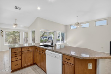 Beautifully maintained home in the 55+ golf course community of on Corte Bella Golf Club in Arizona - for sale on GolfHomes.com, golf home, golf lot