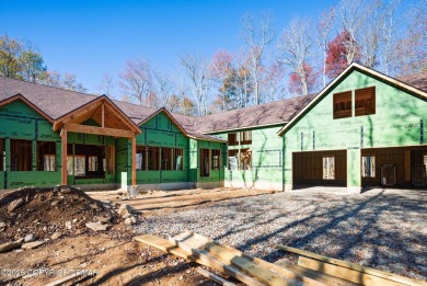 BRAND NEW LUXURY MOUNTAIN HOME Currently Under Construction on Lake Naomi Timber Trails Golf Club in Pennsylvania - for sale on GolfHomes.com, golf home, golf lot
