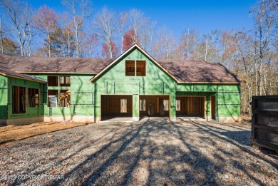 BRAND NEW LUXURY MOUNTAIN HOME Currently Under Construction on Lake Naomi Timber Trails Golf Club in Pennsylvania - for sale on GolfHomes.com, golf home, golf lot