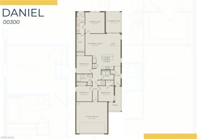 The Daniel is filled with open living areas. The spacious on Majestic Golf Club in Florida - for sale on GolfHomes.com, golf home, golf lot