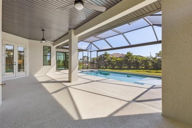 Discover this stunning new construction pool home in the on Burnt Store Golf Club in Florida - for sale on GolfHomes.com, golf home, golf lot