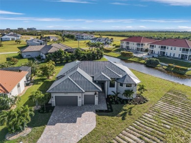 Discover this stunning new construction pool home in the on Burnt Store Golf Club in Florida - for sale on GolfHomes.com, golf home, golf lot