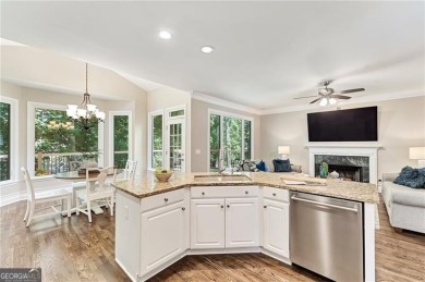 Welcome to this EXCEPTIONAL 5-bedroom, 3.5-bath home with a full on Canongate At Olde Atlanta Golf Club in Georgia - for sale on GolfHomes.com, golf home, golf lot