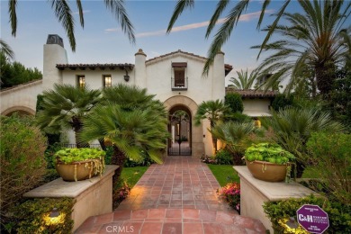 Nestled serenely on the front row, this extraordinary estate on  in California - for sale on GolfHomes.com, golf home, golf lot