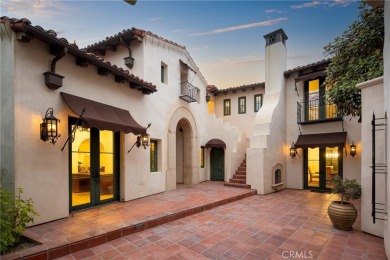 Nestled serenely on the front row, this extraordinary estate on  in California - for sale on GolfHomes.com, golf home, golf lot