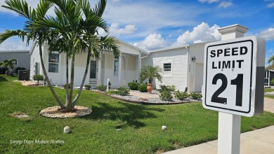 Enjoy the Florida Lifestyle in the resort-style 55+ active gated on The Riverside Golf Club in Florida - for sale on GolfHomes.com, golf home, golf lot