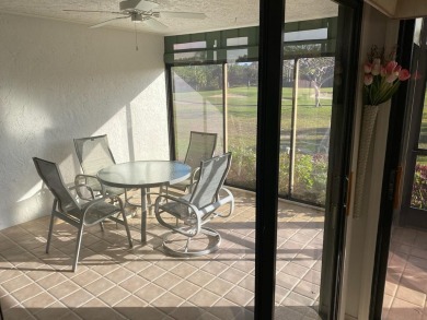 Enjoy sitting in the screened patio overlooking #3 fairway on on  in Florida - for sale on GolfHomes.com, golf home, golf lot