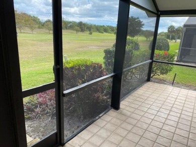 Enjoy sitting in the screened patio overlooking #3 fairway on on  in Florida - for sale on GolfHomes.com, golf home, golf lot