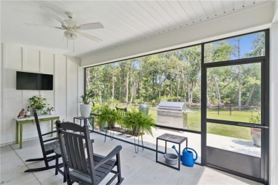 Situated on over an acre in the prestigious Sanctuary Cove on The Golf Club At Sanctuary Cove in Georgia - for sale on GolfHomes.com, golf home, golf lot