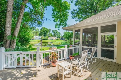 This hard-coat stucco home is positioned on a beautiful lot with on The Landings Club - Oakridge in Georgia - for sale on GolfHomes.com, golf home, golf lot