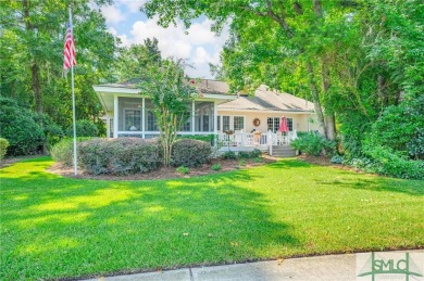 This hard-coat stucco home is positioned on a beautiful lot with on The Landings Club - Oakridge in Georgia - for sale on GolfHomes.com, golf home, golf lot