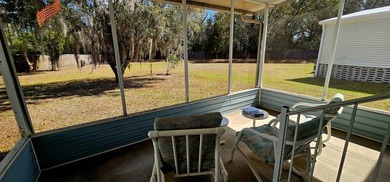 FURNISHED TURN KEY, OPEN BACKYARD Florida 2 bedroom 2 bath home on Zephyrhills Municipal Golf Course in Florida - for sale on GolfHomes.com, golf home, golf lot