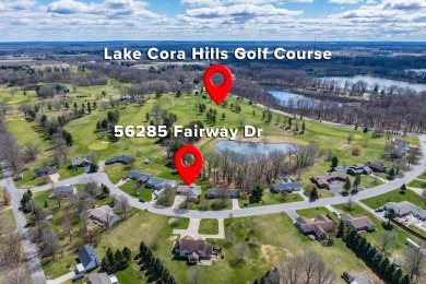 This fantastic home overlooks the 14th green of Lake Cora Hills on Lake Cora Hills Golf Club in Michigan - for sale on GolfHomes.com, golf home, golf lot