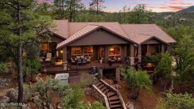 Experience luxury living in this stunning Hassayampa Mountain on Capital Canyon Club in Arizona - for sale on GolfHomes.com, golf home, golf lot