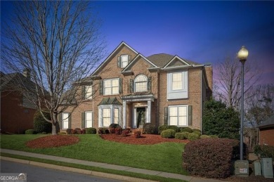 Walk out and Tee Off! With Panoramic Views of the 15th Hole on Hamilton Mill Golf Club in Georgia - for sale on GolfHomes.com, golf home, golf lot